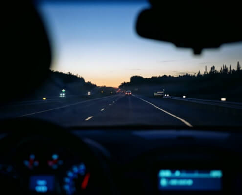 Night driving tips in Lacey, Washington